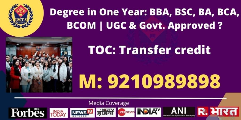 Degree in One Year