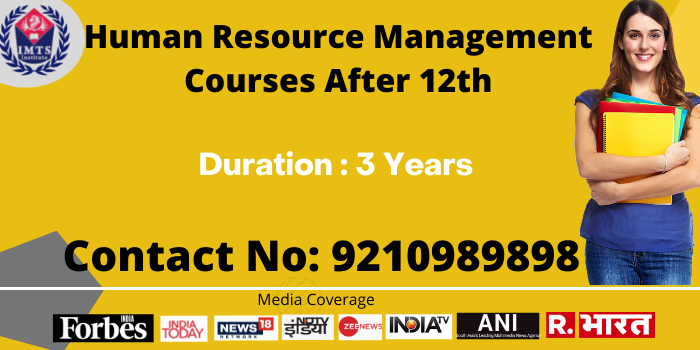 Human Resource Management Courses after 12th